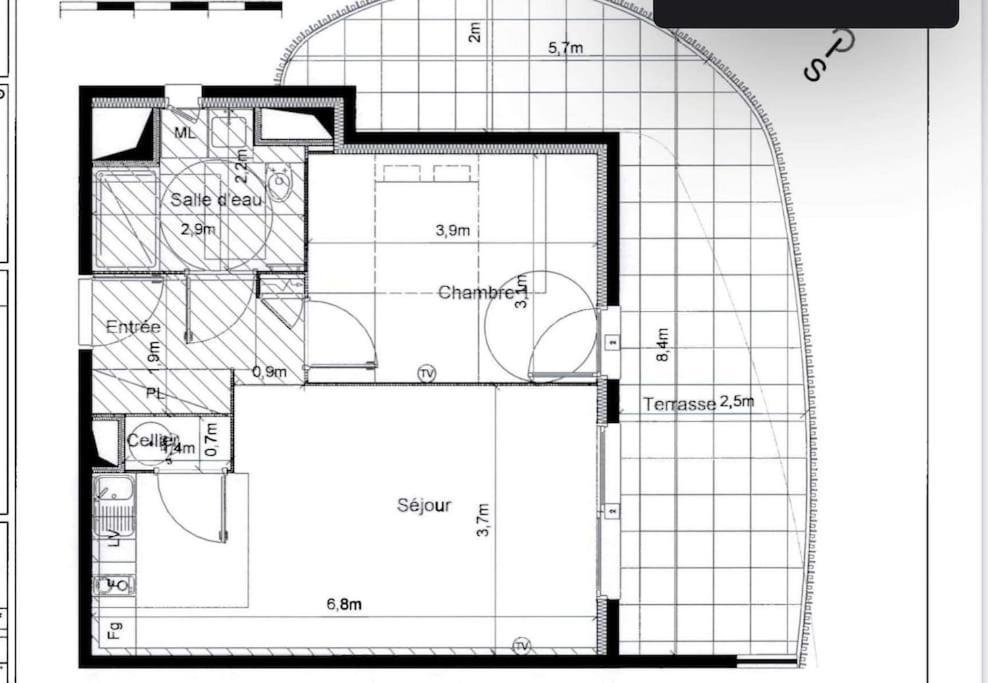 T2 Neuf + Piscine, 5 Mn A Pied Des Plages Serignan Ngoại thất bức ảnh