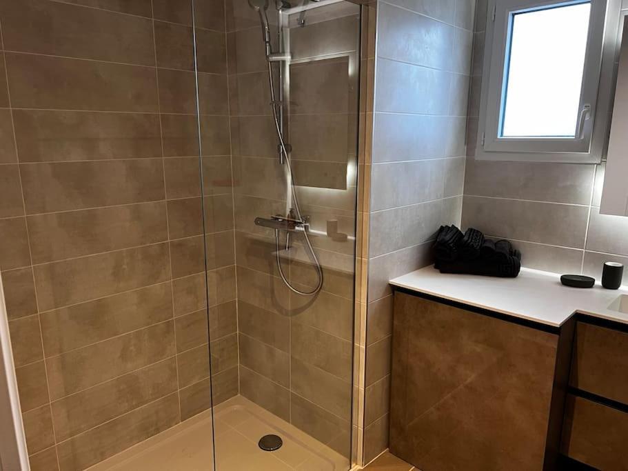 T2 Neuf + Piscine, 5 Mn A Pied Des Plages Serignan Ngoại thất bức ảnh